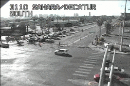 traffic live in vegas